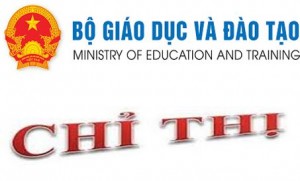 Chỉ thị số 1048/CT-BGDĐT của Bộ giáo dục và đào tạo
