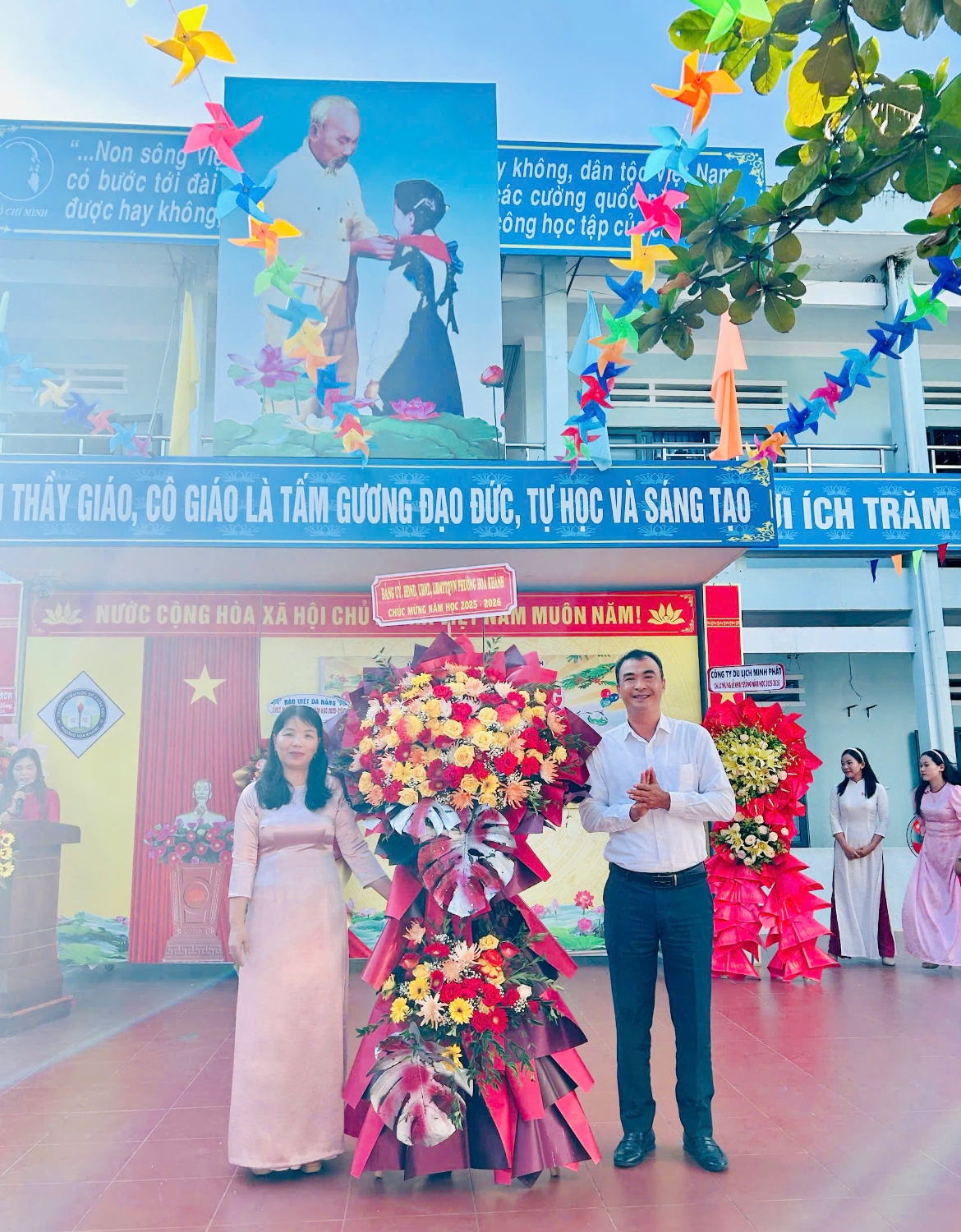 tặng hoa